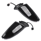 Set of 2 Heated Side Mirrors with Signal Light for Kia Forte Sedan (2014–2016)