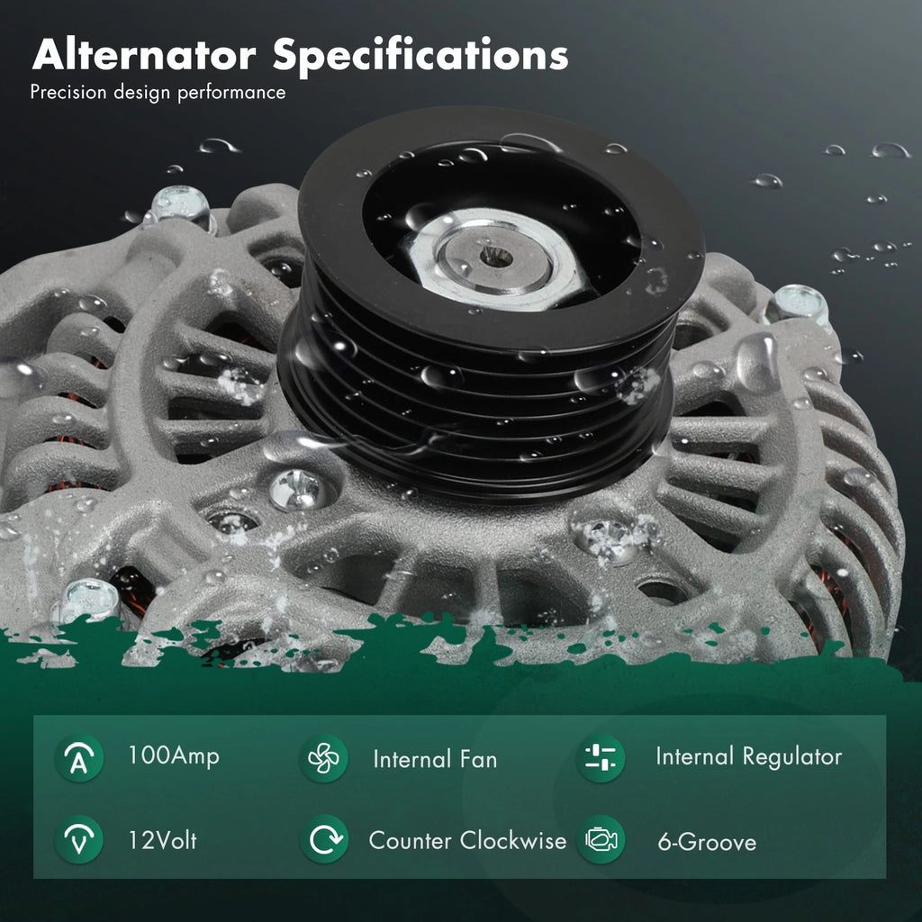 Alternator for Mazda 3 (2014–2018) A5TL0491 A5TL0491ZX 63-036-60 PE01-18-300