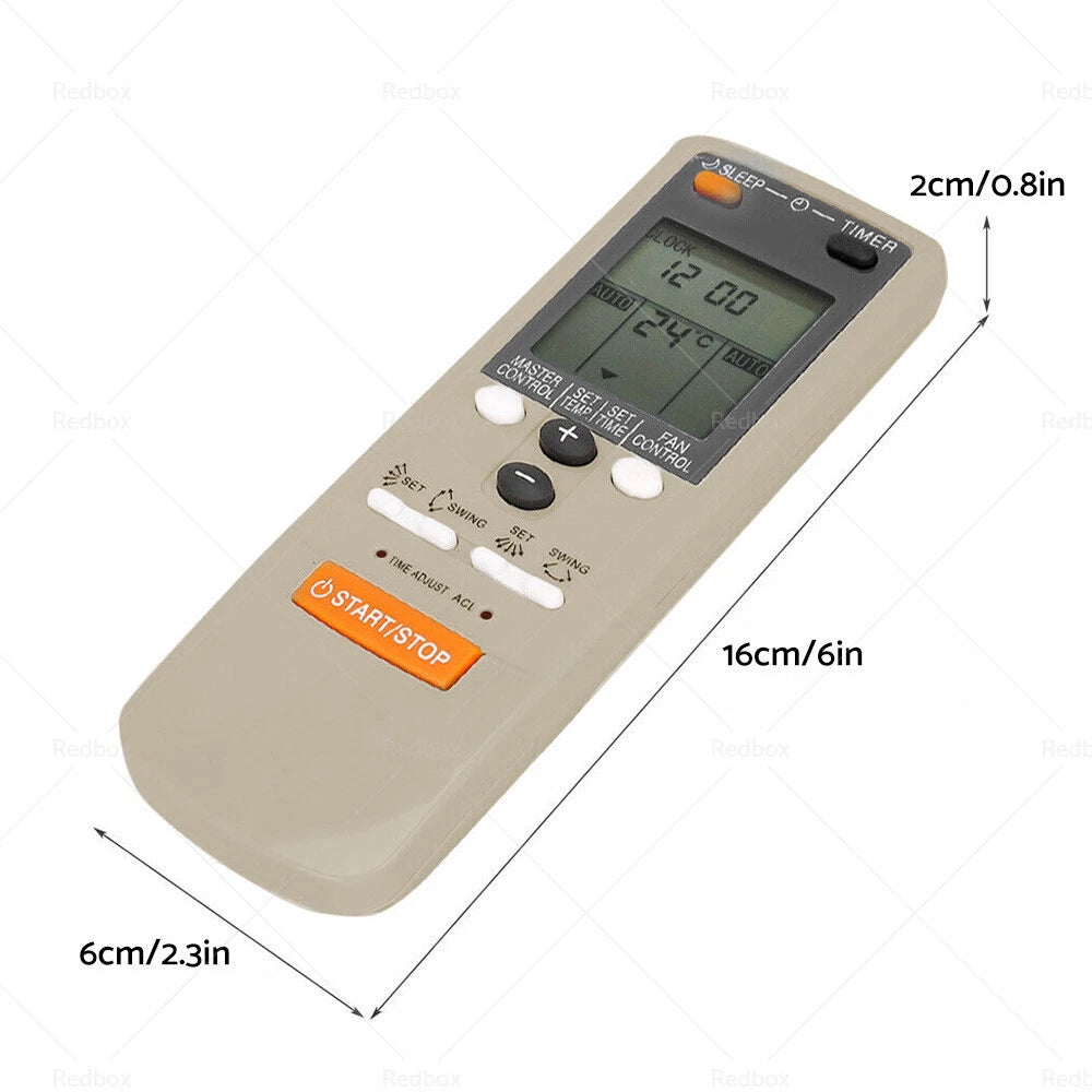 Air Con Remote for Fujitsu AR-JW1 AR-JW3 AR-JW11 AR-HG1 AR-HG2 ARDB1 (No Year)
