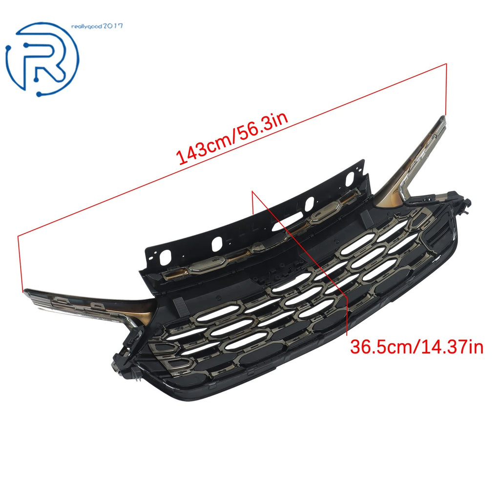 Front Upper Grille Black Chrome for Chevrolet Trailblazer (2024-2026)