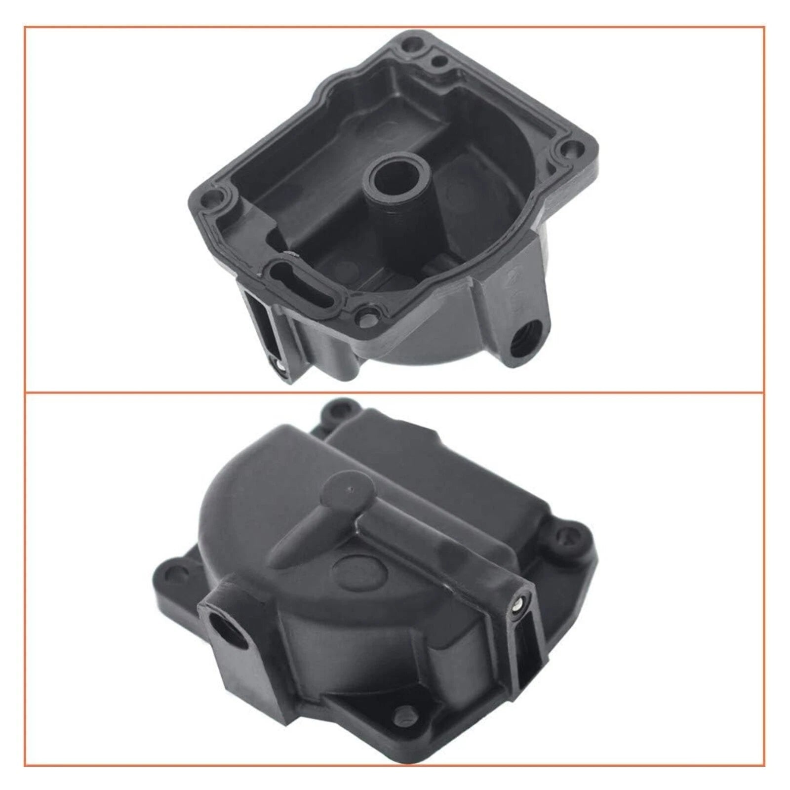 2X Carburetor Float Bowl Chamber for Johnson Evinrude (433000, 0433000, 766418)