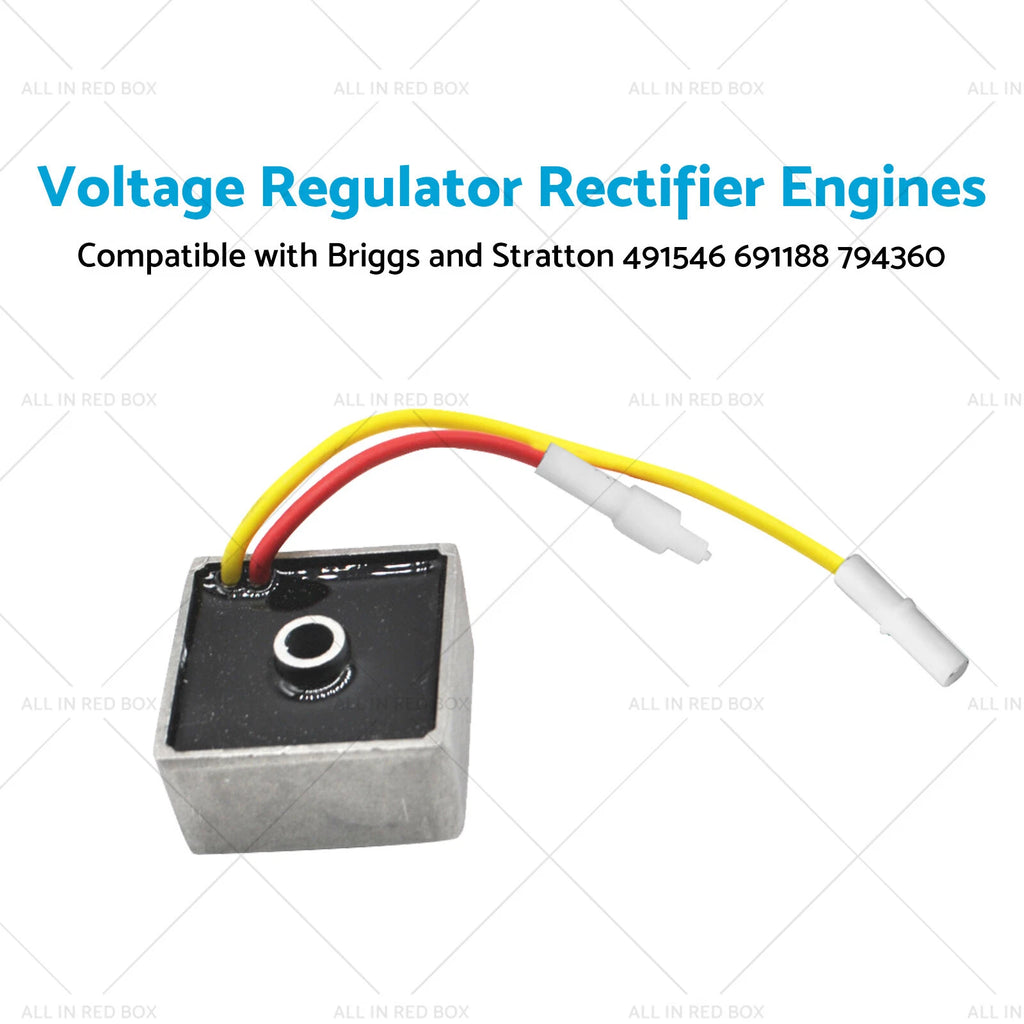 Voltage Regulator Rectifier for Briggs & Stratton Engines (691188, 794360)
