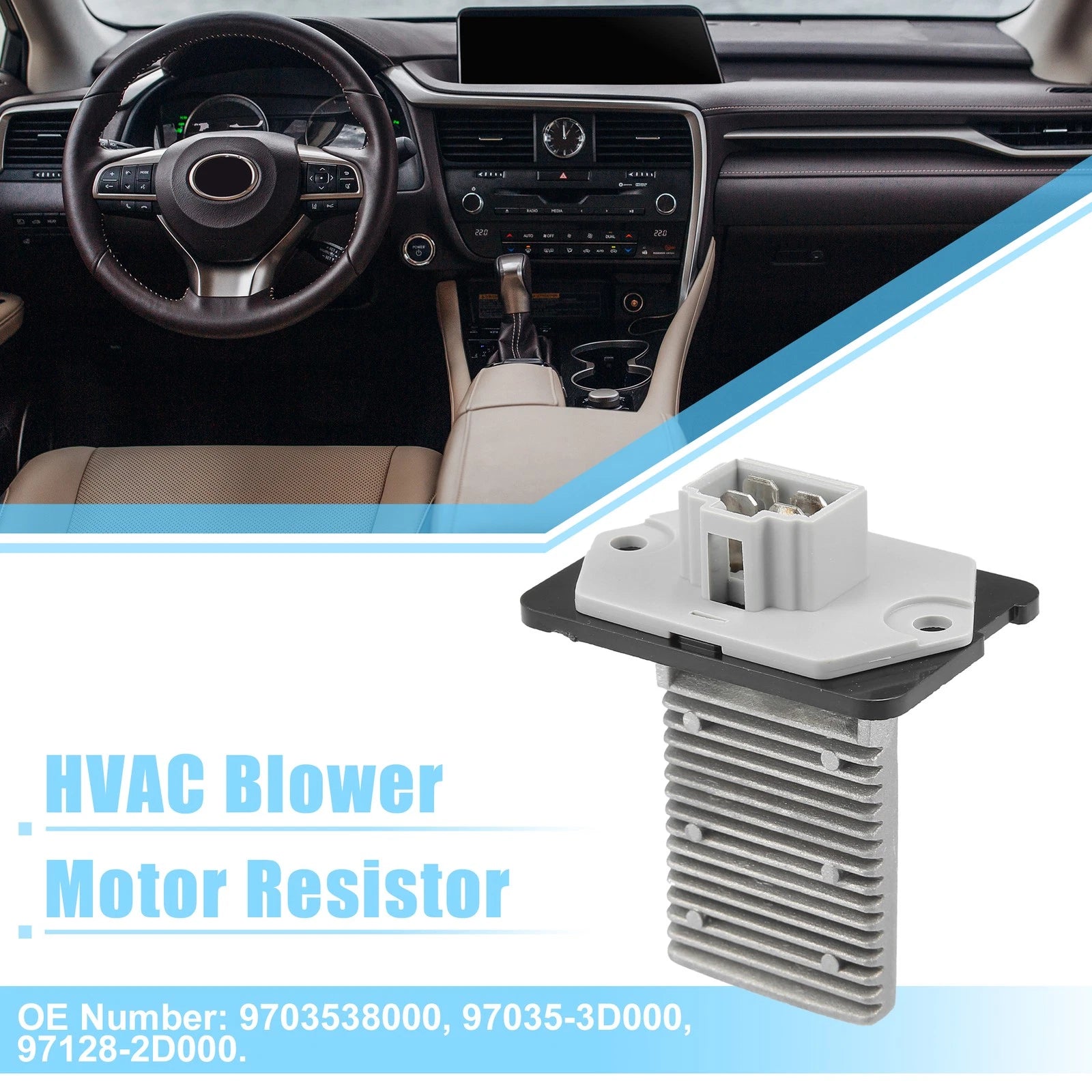 HVAC Blower Motor Resistor for Kia Optima (2001–2006)