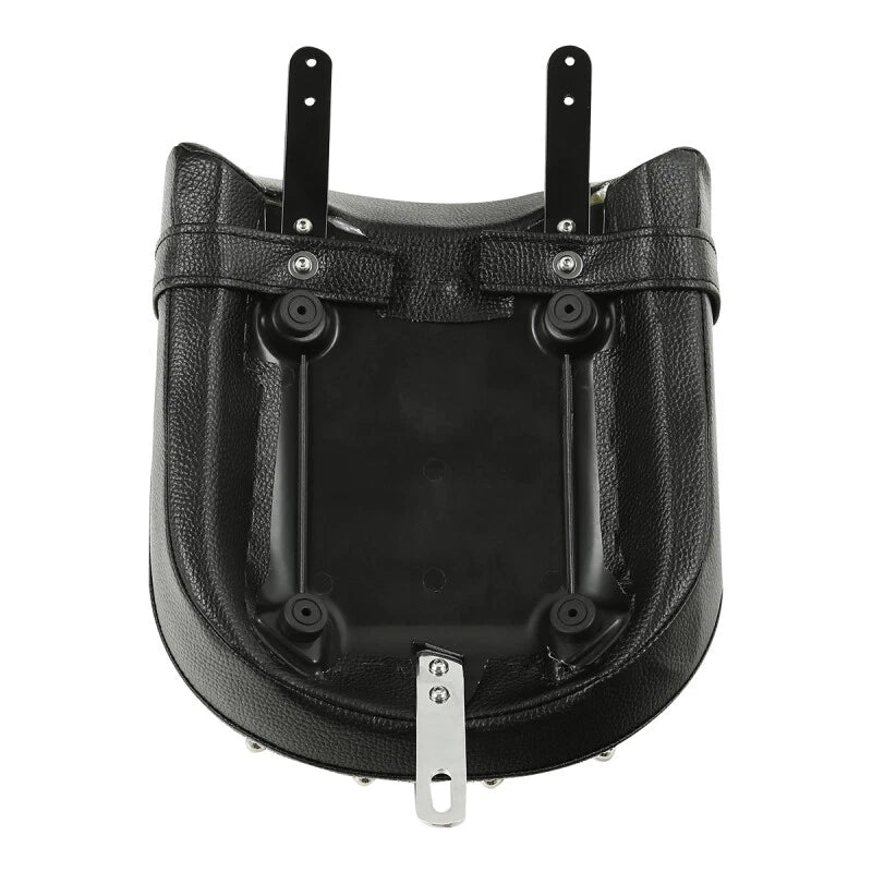 Rear Black Leather Passenger Seat for Indian Springfield (2016–2020)