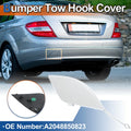 Tow Hook Cover for Mercedes-Benz C W204 (2007–2014) No.A2048850823 White