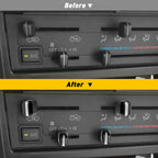 Set of 4 Heat AC Control Knob Switches for Toyota 4Runner (1984–2002)