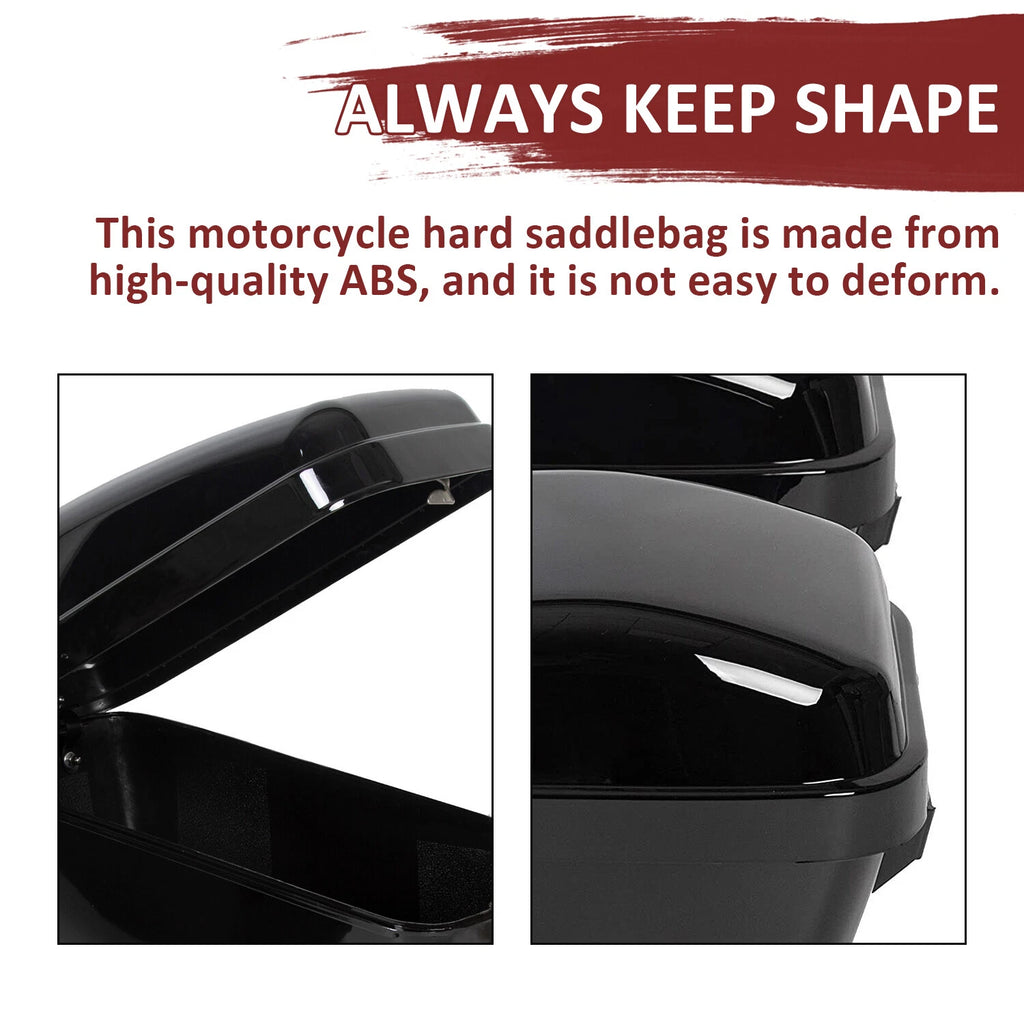 Saddle Bags & Luggage Trunk for Harley Motorcycle