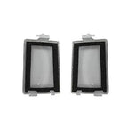 Pair Rear License Plate Light Lens for Jeep Grand Cherokee (2005–2010)