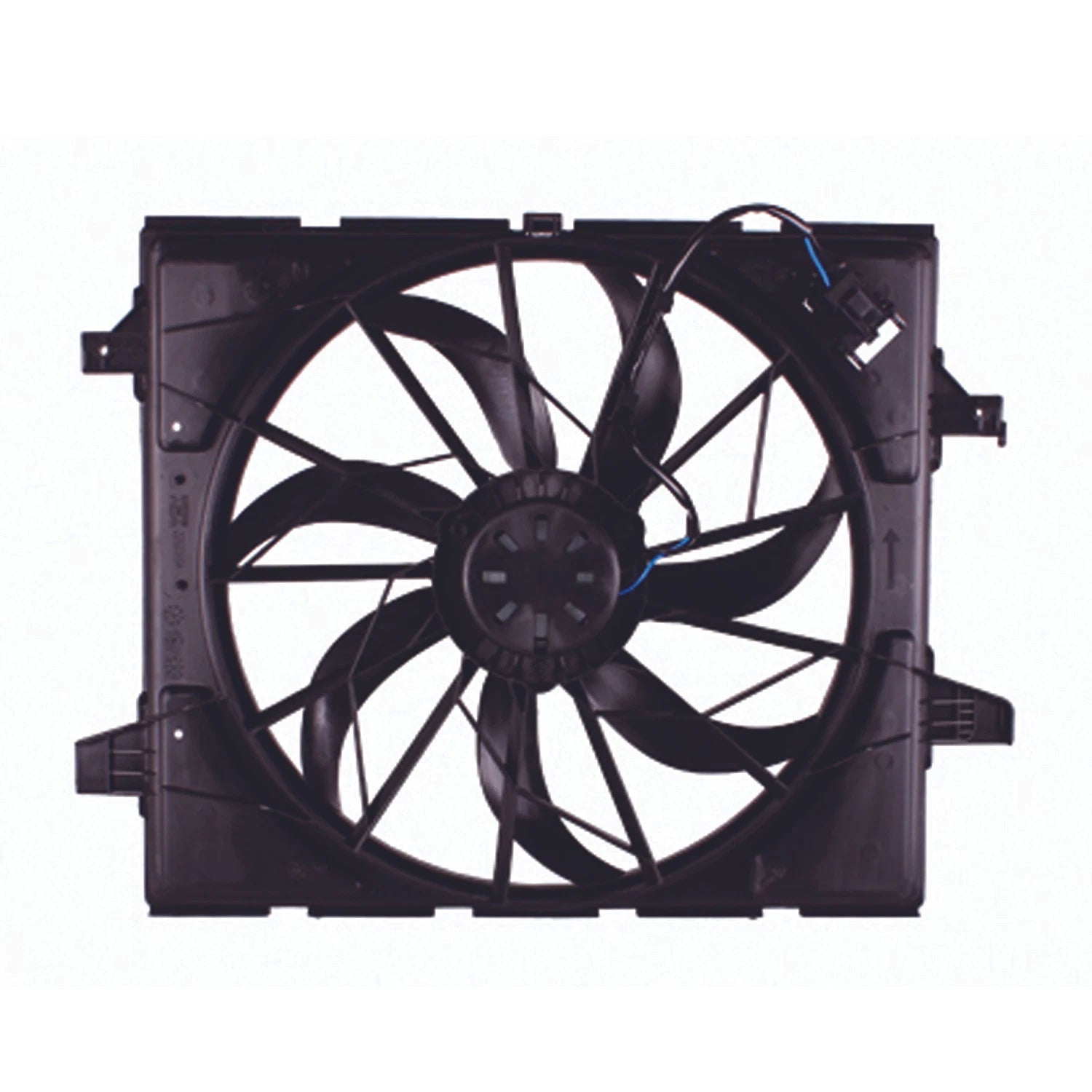 Replacement Radiator Fan Assmbly Repair Part For 2011-2020 Dodge Durango