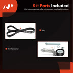 3X Serpentine Belt Drive Component Kit for Buick Encore, Chevy Sonic (2013-2020)