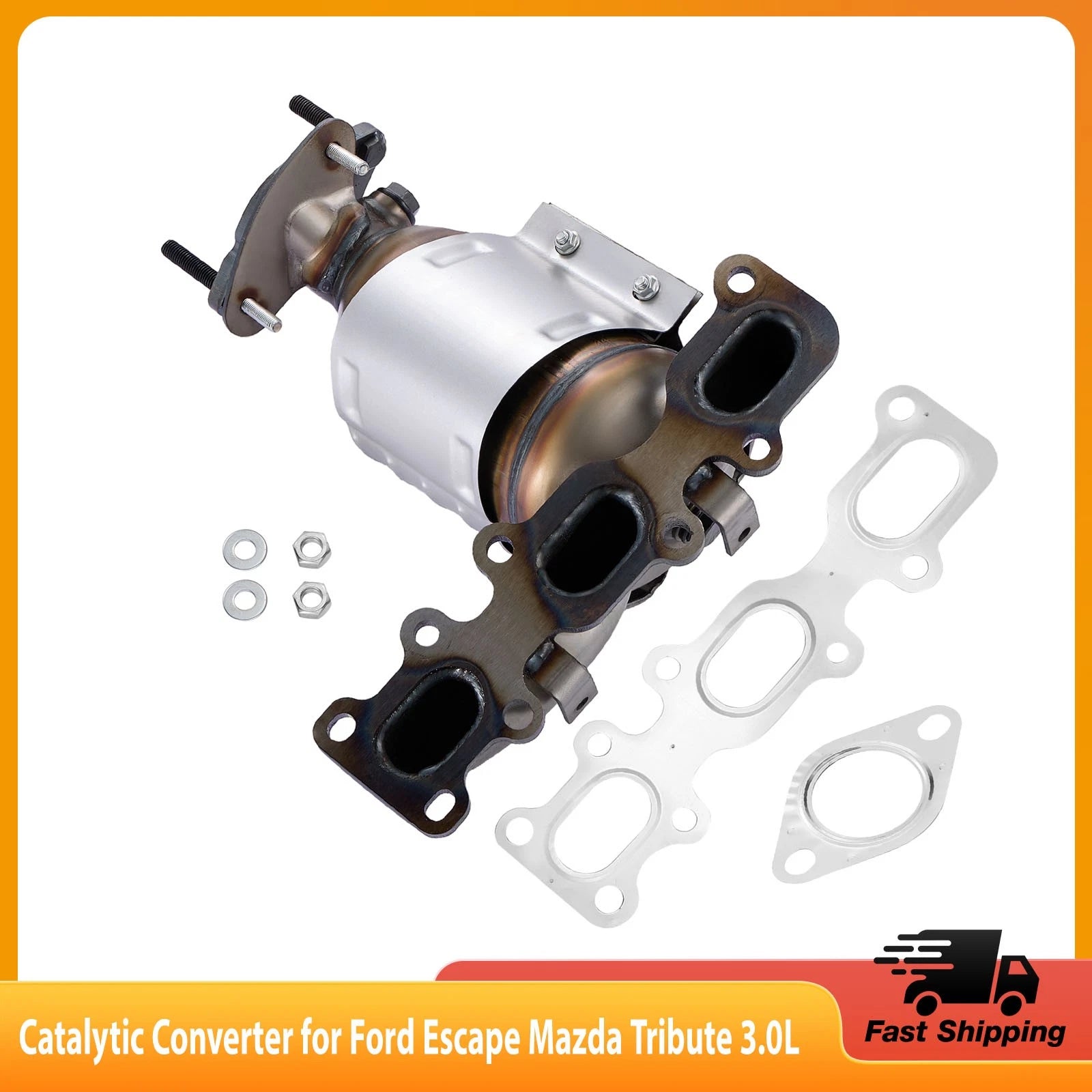 Front Catalytic Converter for Ford Escape (2001–2007), Mazda Tribute (2001–2006) 3.0L