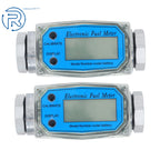 2X Digital Flow Meter 1" for Liquid Flow Measurement (2.6-26 GPM)