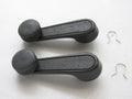 Window Crank Winder for 88-97 Toyota Hilux LN85 RN85 Tacoma (2 x Gray)
