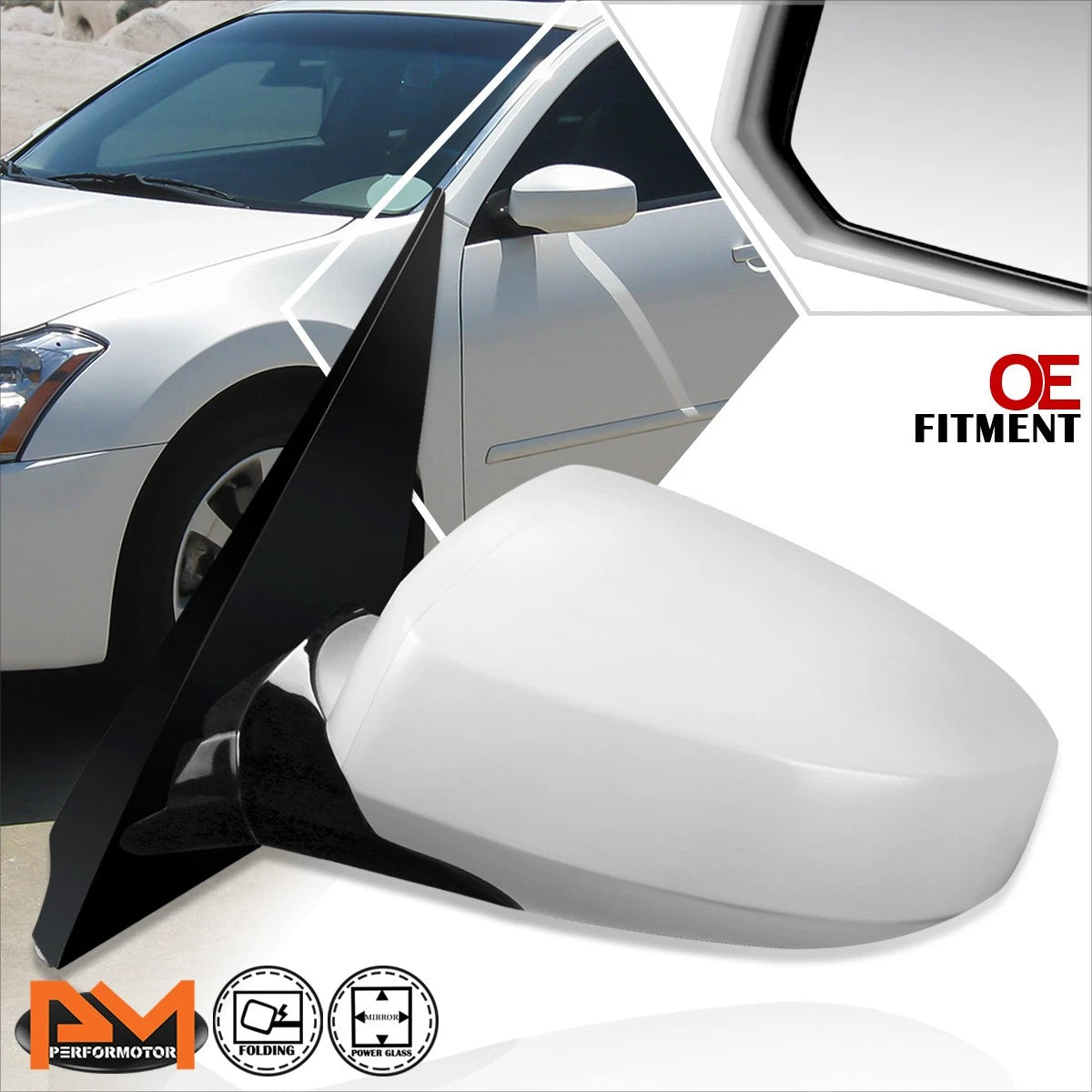 Left Driver Side Steel Engine Hood Hinge for Mazda 3 (2010–2012)