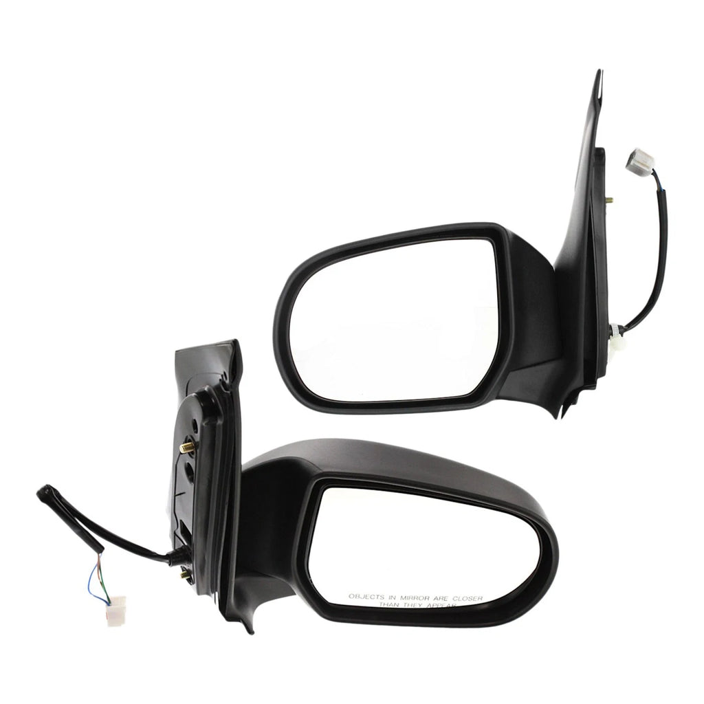 Power Mirror Set for Mazda MPV (2002–2006) Manual Folding Textured Black
