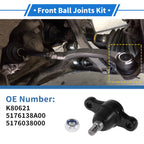 2X Front Lower Ball Joints for Hyundai Sonata (1998–2005) No.K80621/5176138A00
