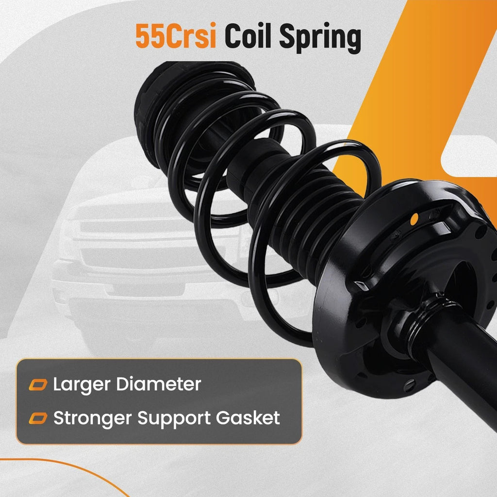 2X Front Complete Struts & Coil Spring Assembly for Buick Verano (2012–2017)