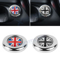 Union Jack Engine Start Stop Button Trim for Mini Cooper R55 R59 R60 R61 (2007–2013)