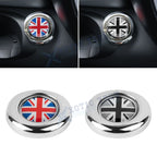 Union Jack Engine Start Stop Button Trim for Mini Cooper R55 R59 R60 R61 (2007–2013)