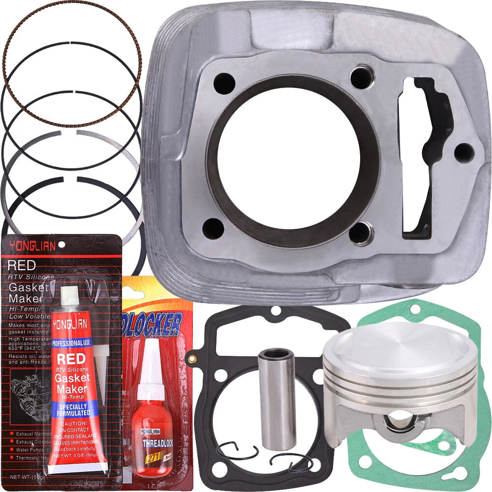 Top End Rebuild Kit with Cylinder, Piston, Gaskets for Honda SL230 XR230 CRF230F (2003–2023) 65.5mm