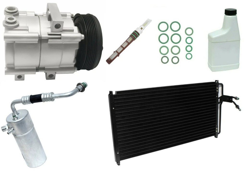 A C Compressor with Condenser Replacement for Toyota Corolla E110 (1995–1999)