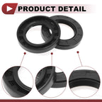 Set of 5 Rotary Shaft Oil Seals 40x65x10mm Nitrile Rubber