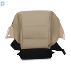 Driver Side Bottom Seat Cover for Honda Accord (2013-2017) Perforated Leather Tan