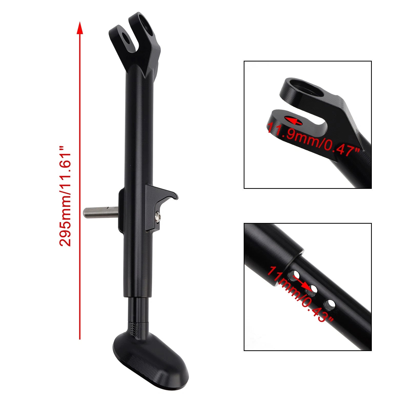 Adjustable Foot Side Stand Kickstand for Yamaha Tenere 700 (2025–2026)
