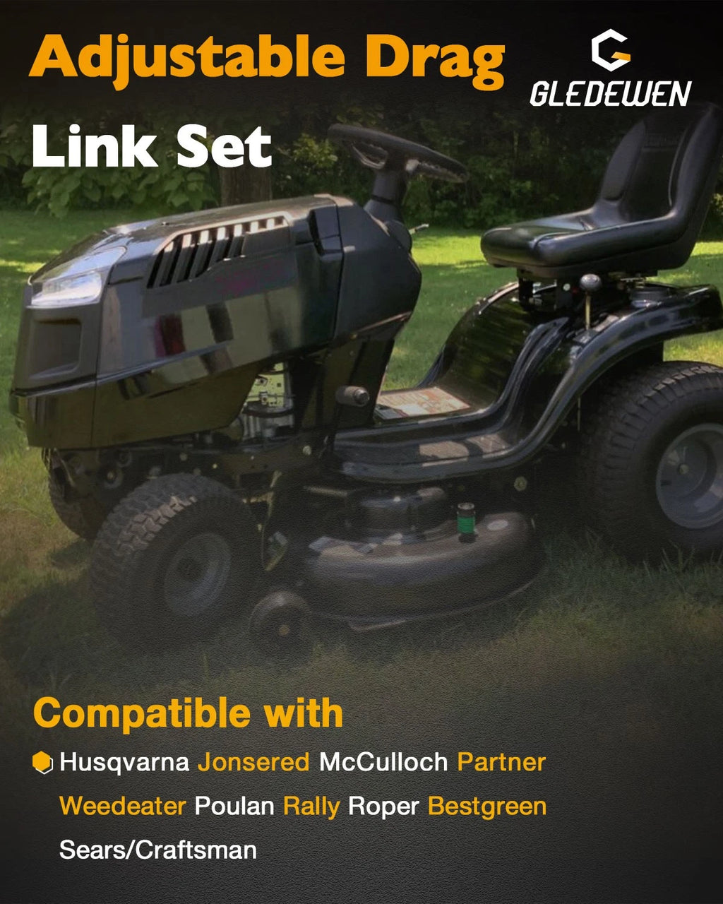 Steering Drag Link for Husqvarna YTH2448 (2005-2009)