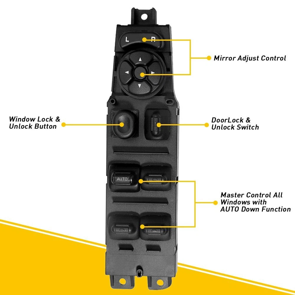 Power Window Master Control Switch for Dodge Ram 1500 2500 3500 (2002–2010)