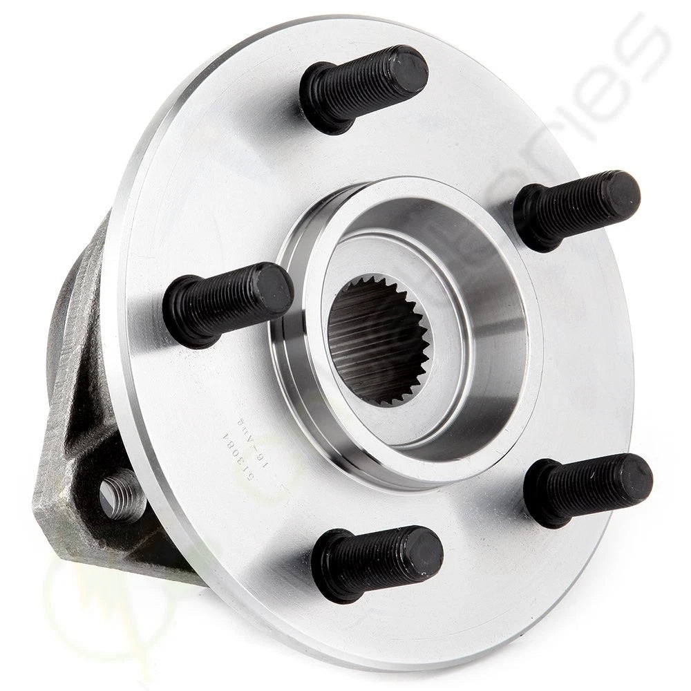 2Pc Wheel Hub Bearings + Lower Ball Joint for Jeep Grand Cherokee (1993–1998)