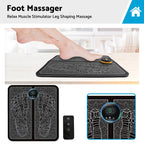 EMS Foot Massager Mat for Muscle Relaxation and Leg Shaping