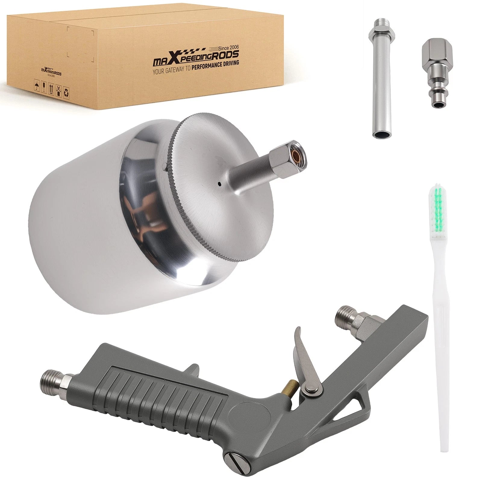 Air Undercoating Spray Gun 750CC for Truck Bed Liner Coating