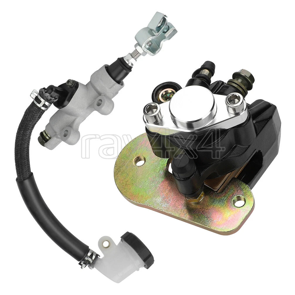 Rear Brake Master Cylinder & Caliper for Honda Sportrax 400 TRX400EX TRX400X (2000–2009)