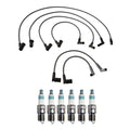 Denso Wire Set & 6 Iridium Power Spark Plugs for Mazda B3000 (1994–2006)