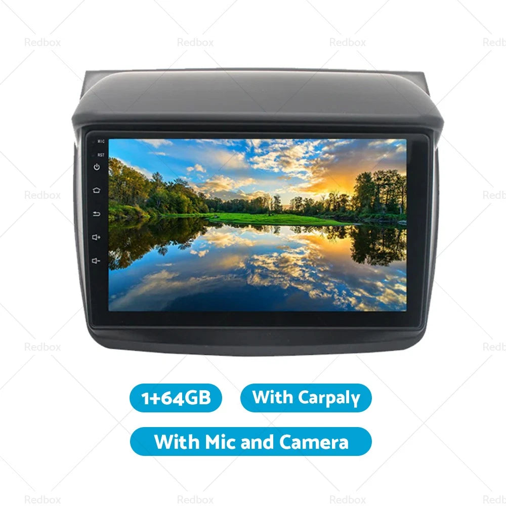 Car Radio Sat Navi GPS BT for Mitsubishi Triton (ML MN KA)