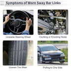 Front Stabilizer Bar Links No Bushing for Toyota Avalon (2013–2018) No.K750123