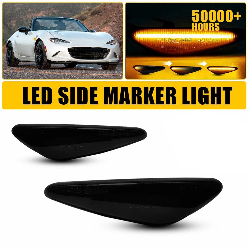 LED Side Marker Lens Assembly for Mazda (2009–2022) PY