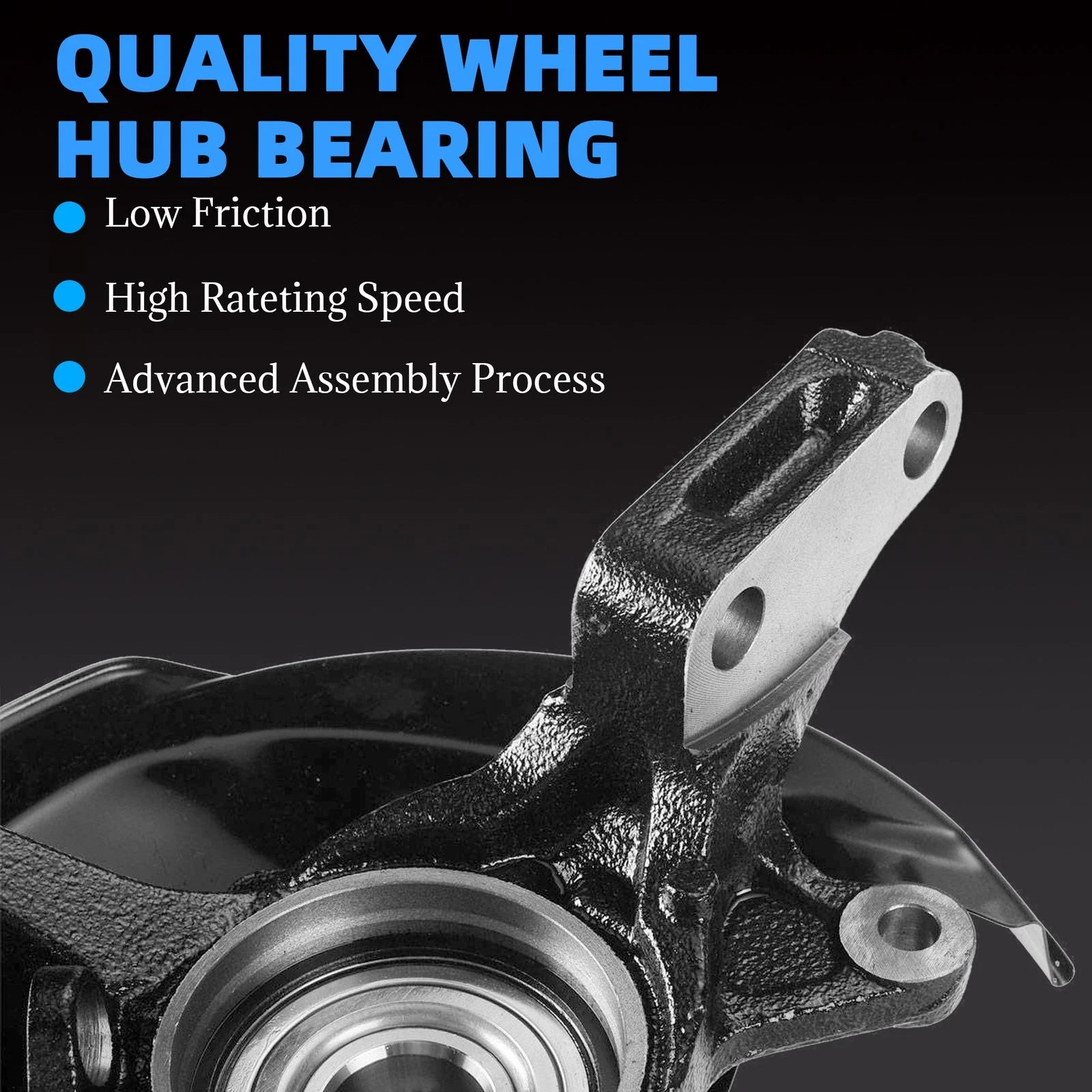 Front Left Steering Knuckle & Wheel Bearing Hub Assembly for Toyota Camry (2004–2016)