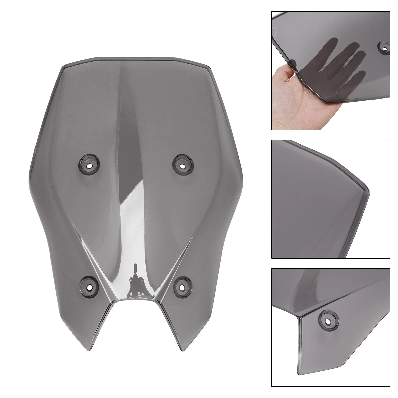 Windshield Windscreen for Kawasaki Z900 (2025–2026) Gray