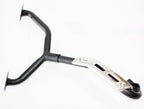 Twin Exhaust Pipe Set for 200cc 250cc Dinosaur Style Quad Dirt Bike ATV