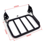 Black Sport Luggage Rack for Harley Fat Boy Breakout (2018–2020)