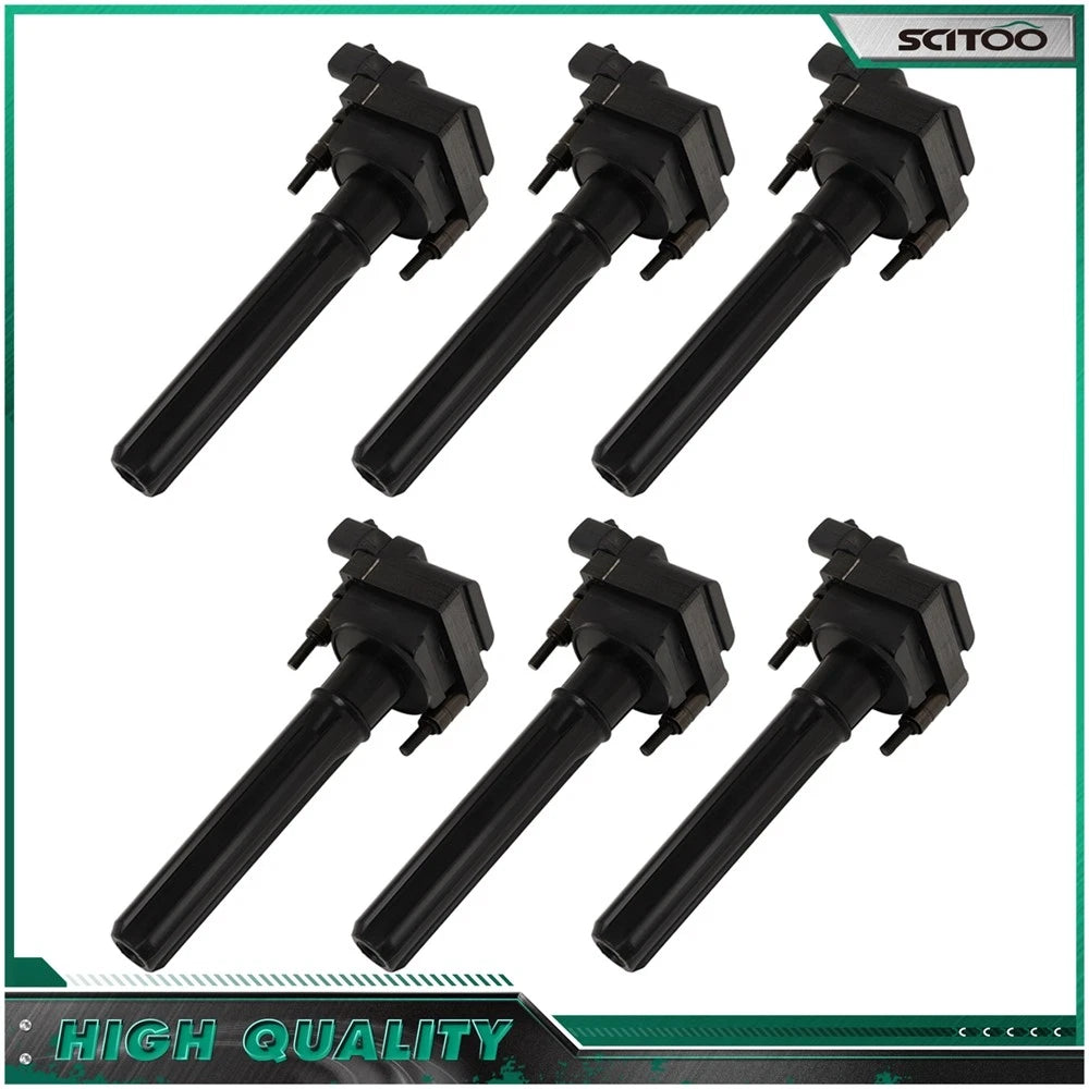 6 Ignition Coils for Chrysler 300 300M Concorde Pacifica Dodge Intrepid Magnum (1998–2004)
