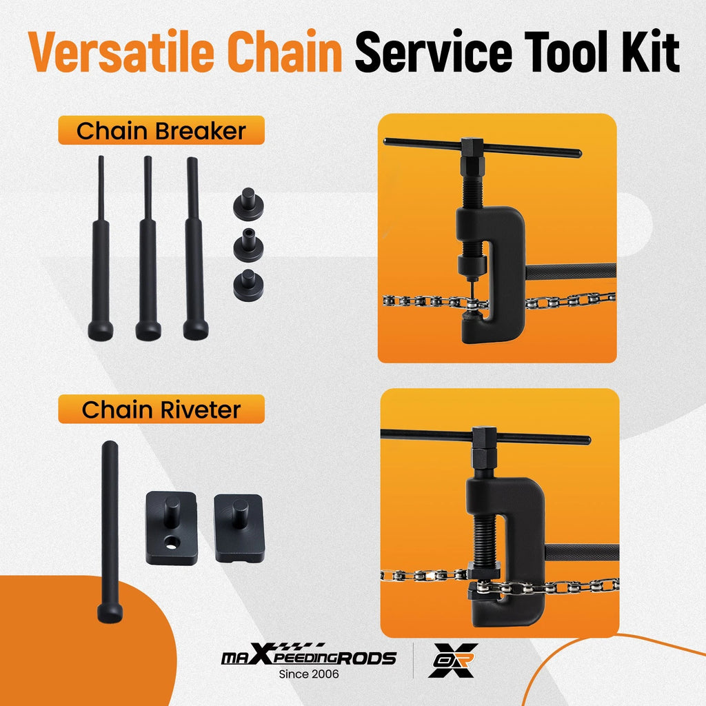 13PCS Chain Cutter Rivet Tool Set for ATV Bike Motorcycle