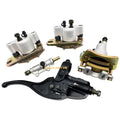 Front Rear Brake Master Cylinders & Calipers for Polaris Trail Boss 330 (2003–2006)