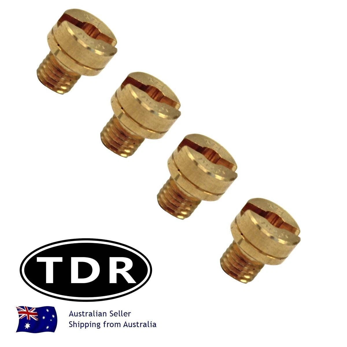Set of 4 Mikuni RS HSR Carburetor Main Jets N100.604 90 92.5 95 97.5