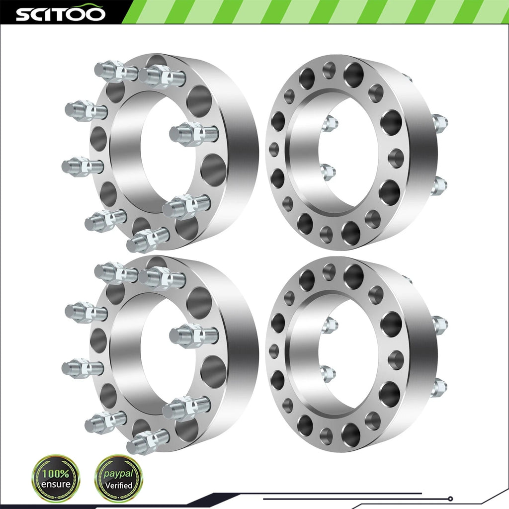 4X 2" Wheel Spacers 8x170 14x1.5 for Ford F-250 F-350 Super Duty (2003–2025)