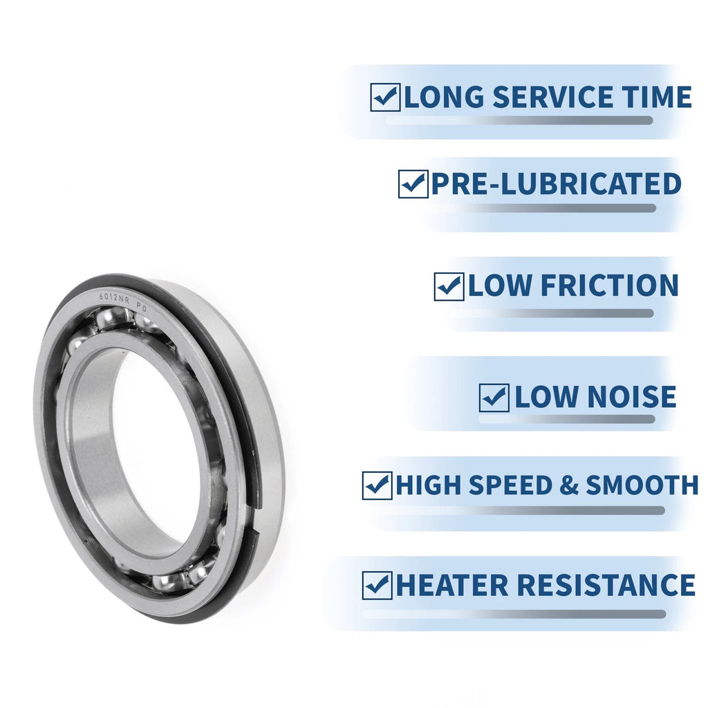 6012NR Deep Groove Ball Bearing for Scooter Skateboard Wheel (P0)