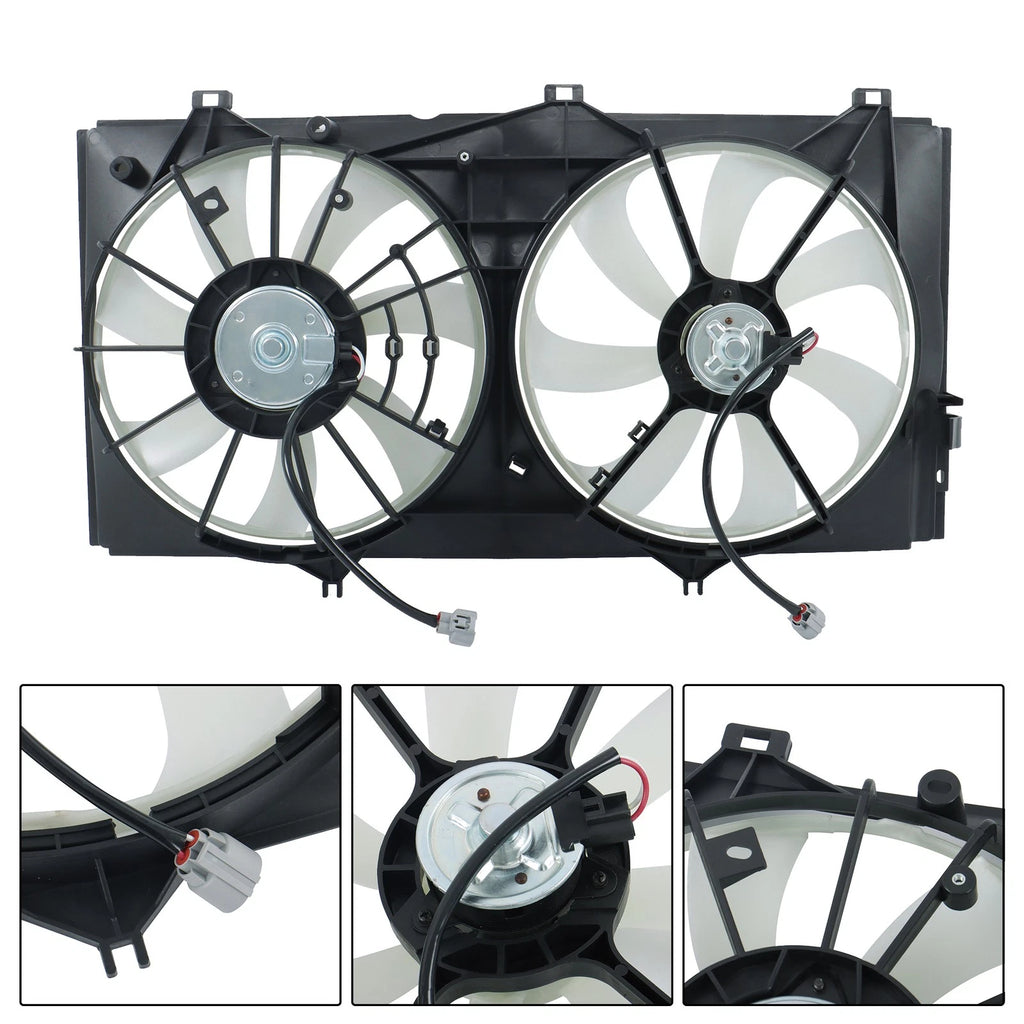Dual Radiator Cooling Fan Assembly for Toyota Avalon (2005-2012)