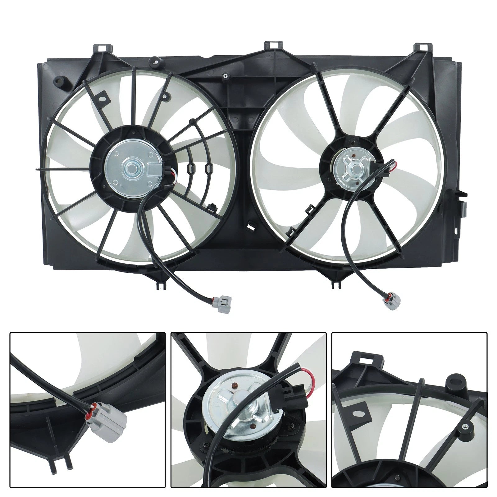Dual Radiator Cooling Fan Assembly for Toyota Avalon (2005-2012)